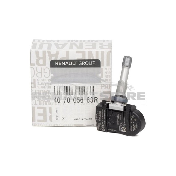Renault gyári alkatrészek, Renault 407005663R TPMS, keréknyomás szenzor