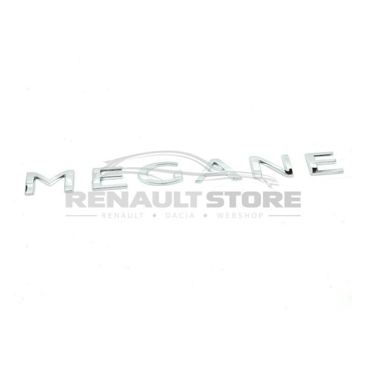 Renault gyári alkatrészek, Renault 908897337R Megane felirat, embléma