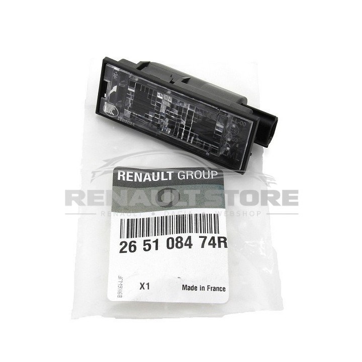 Renault gyári alkatrészek, Renault 265108474r rendszámtábla világítás
