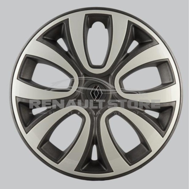 Renault 16" TAGE grafitszürke 7711943932 4 db-os dísztárcsa készlet