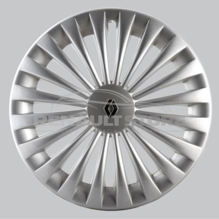 Renault 16" NOKA 7711943947 szürke 4 db-os dísztárcsa készlet