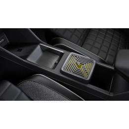 Renault gyári alkatrészek,Renault 685603600R tároldóboz fedél (szürke)